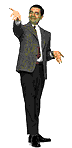 That famous goofball, Mr. Bean GIF