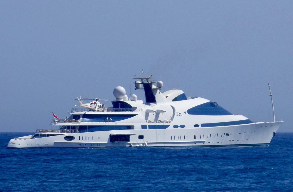 140m private yacht